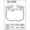 Dixcel Brake Pad 1212425