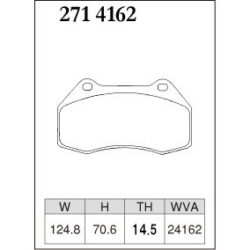 Dixcel Brake Pad 2714162