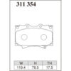 Dixcel Brake Pad 311354