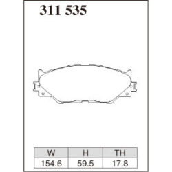 Dixcel Brake Pad 311535