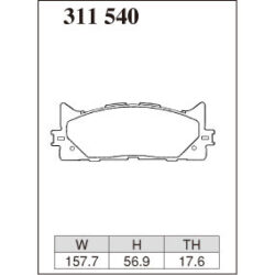 Dixcel Brake Pad 311540