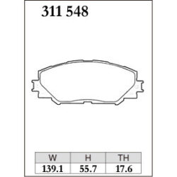 Dixcel Brake Pad 311548