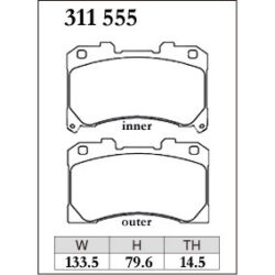 Dixcel Brake Pad 311555