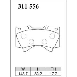 Dixcel Brake Pad 311556