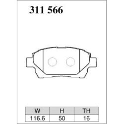 Dixcel Brake Pad 311566