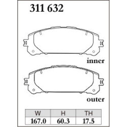 Dixcel Brake Pad 311632