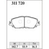 Dixcel Brake Pad 311720