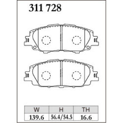 Dixcel Brake Pad 311728
