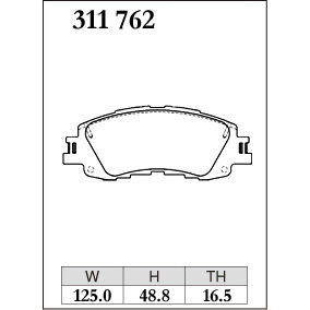Dixcel Brake Pad 311762