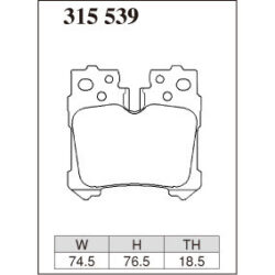 Dixcel Brake Pad 315539