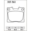 Dixcel Brake Pad 315561