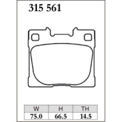 Dixcel Brake Pad 315561