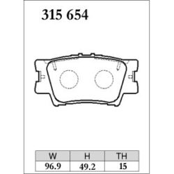 Dixcel Brake Pad 315654