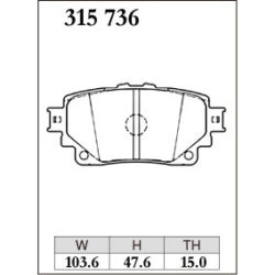 Dixcel Brake Pad 315736