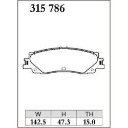 Dixcel Brake Pad 315786