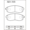 Dixcel Brake Pad 321315