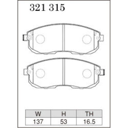 Dixcel Brake Pad 321315