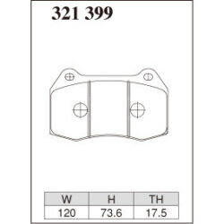Dixcel Brake Pad 321399