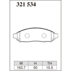 Dixcel Brake Pad 321534
