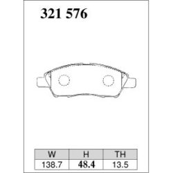 Dixcel Brake Pad 321576