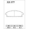Dixcel Brake Pad 321577