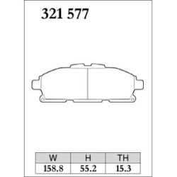 Dixcel Brake Pad 321577