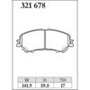 Dixcel Brake Pad 321678