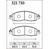 Dixcel Brake Pad 321710