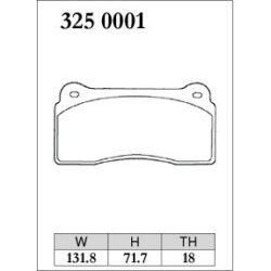 Dixcel Brake Pad 3250001