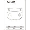 Dixcel Brake Pad 325248