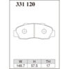 Dixcel Brake Pad 331120