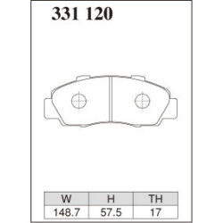 Dixcel Brake Pad 331120