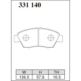 Dixcel Brake Pad 331140