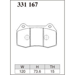 Dixcel Brake Pad 331167