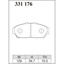 Dixcel Brake Pad 331176