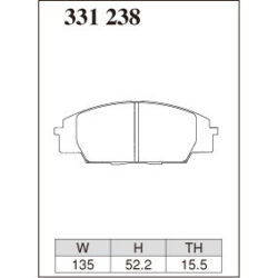 Dixcel Brake Pad 331238
