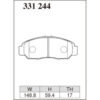 Dixcel Brake Pad 331244