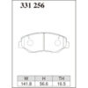 Dixcel Brake Pad 331256
