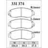 Dixcel Brake Pad 331374