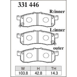 Dixcel Brake Pad 331446