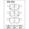 Dixcel Brake Pad 331514