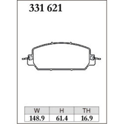 Dixcel Brake Pad 331621