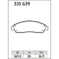 Dixcel Brake Pad 331639