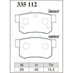 Dixcel Brake Pad 335112