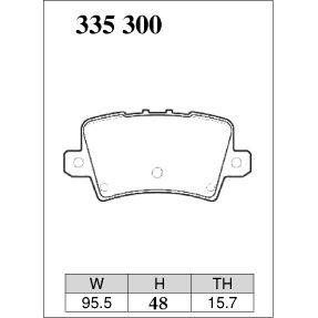 Dixcel Brake Pad 335300