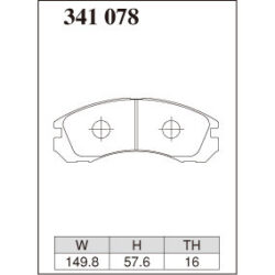 Dixcel Brake Pad 341078