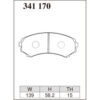 Dixcel Brake Pad 341170