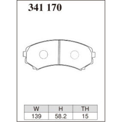 Dixcel Brake Pad 341170