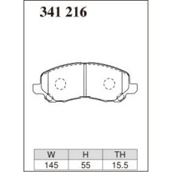 Dixcel Brake Pad 341216