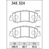 Dixcel Brake Pad 341324